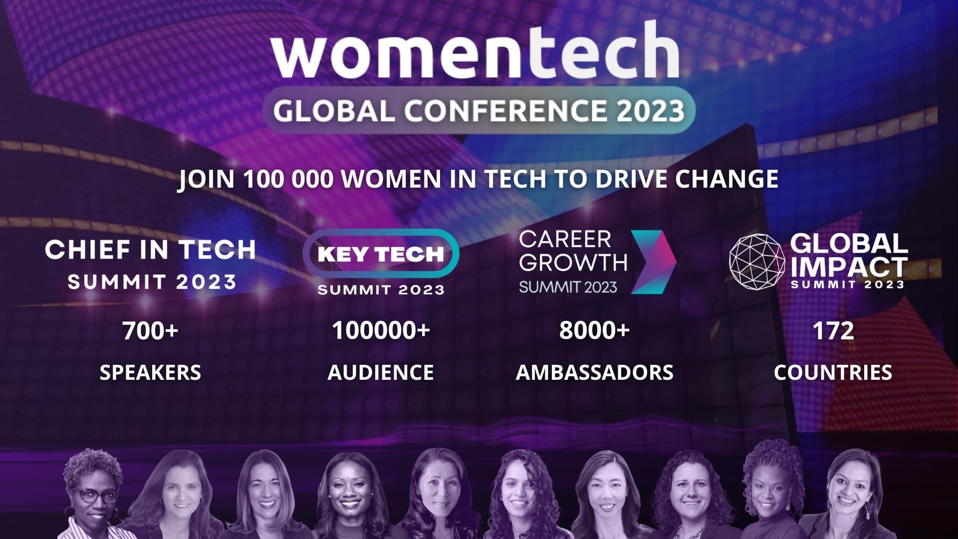 Women in tech global conference 2023 Cover